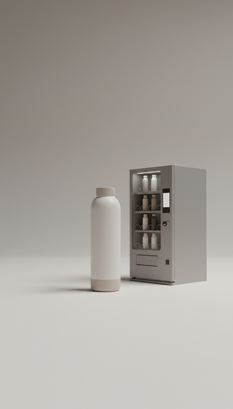 Electrolyte-Infused Spring Water Bottle